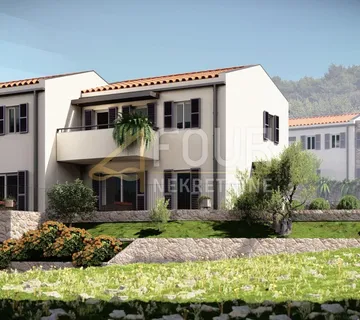 Otok Cres, Cres, moderna novogradnja, 132.55m2, 3s+db, terasa
