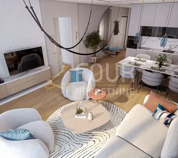 Rijeka, Kantrida, luksuzna novogradnja, 107.77m2, 3s+db, terasa - cover