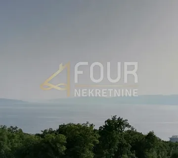 Kostrena, građevinsko zemljište, pogled na more - cover