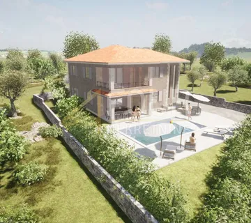 Otok Krk, okolica Vrbnika, samostojeća kuća