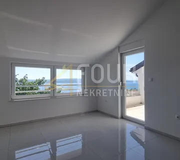 Crikvenica, novogradnja, 56.01m2, 2s+db, terasa, pogled na more - cover