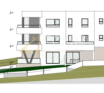 Dalmacija, Vodice, moderna novogradnja, 2s+db - cover