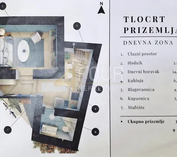 Istra, Ližnjan- centar, dvojna kuća P+1
