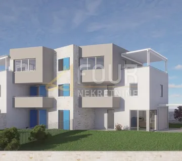 Novi Vinodolski, 71.48m2, 2s+db, terasa, moderna novogradnja - cover
