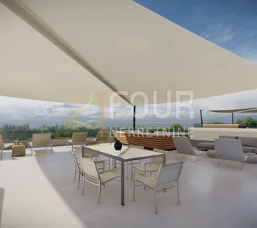 Opatija, Ika- okolica, moderna novogradnja, penthouse + krovna terasa - Ika, Opatija