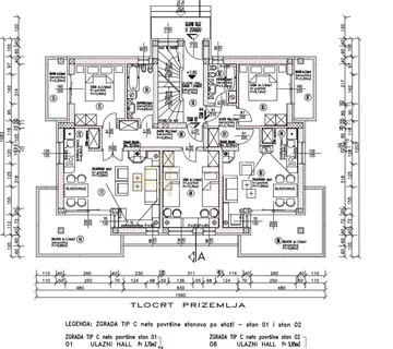 Hreljin, kvalitetna novogradnja, 1s+db, 2 balkona - cover