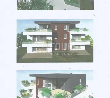 Rijeka, Bivio, zemljište s građevinskom dozvolom - zgrada s 5 stanova! - cover