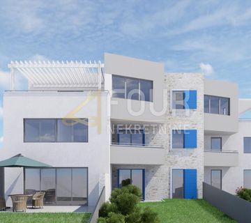 Novi Vinodolski, dvoetažni 2s+db, terasa+ balkon, moderna novogradnja - cover
