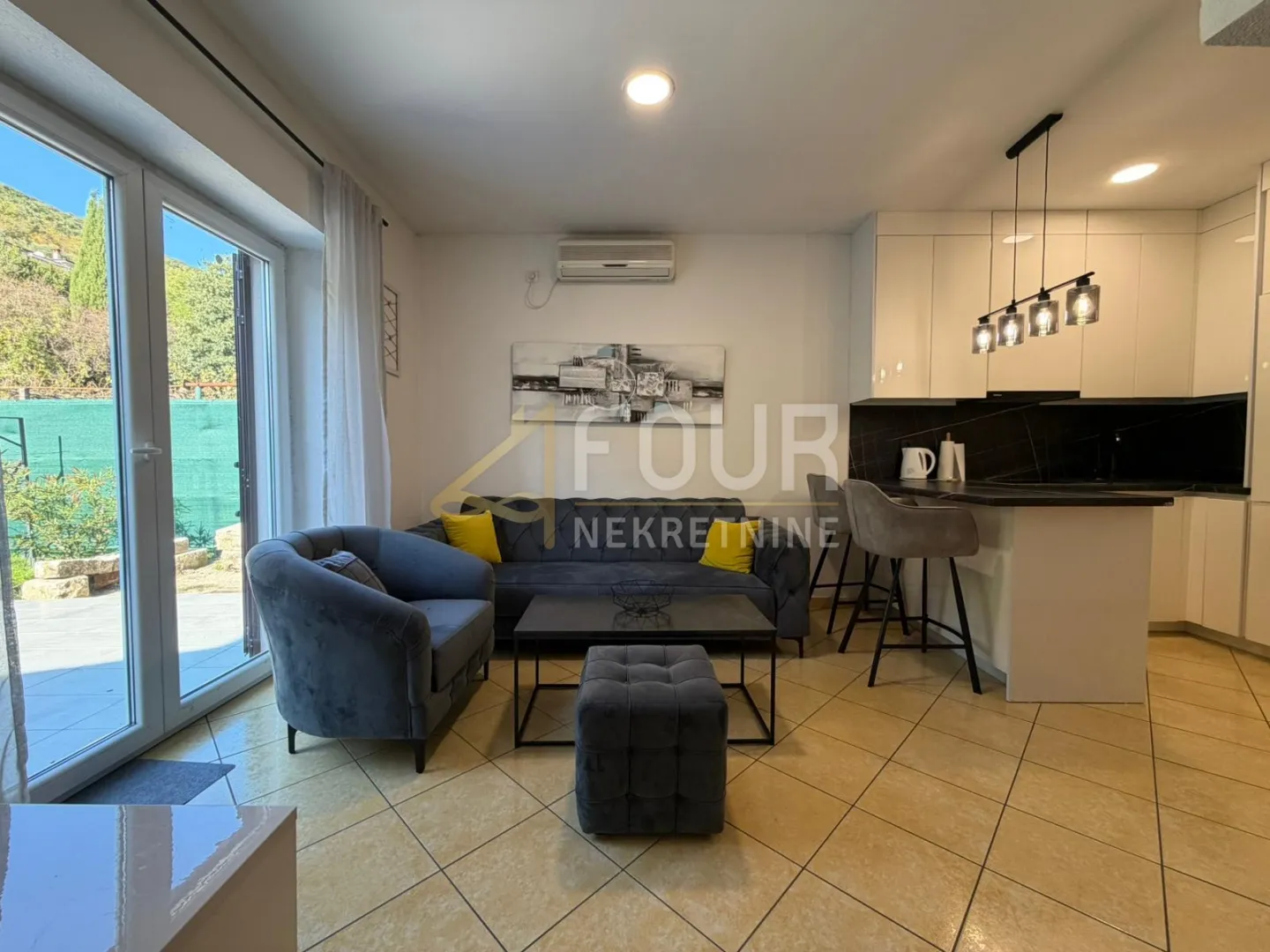 Istra, Raša, stan, 2s+db, 48.65m2, terasa - cover