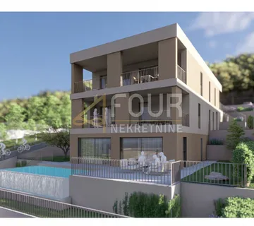 Kostrena, kvalitetna novogradnja, 140.85m2, 3s+db, terasa - cover