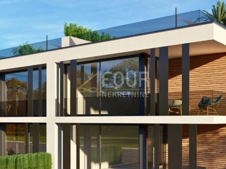 Istra, Poreč, luksuzan stan s pogledom na more i krovnom terasom - cover