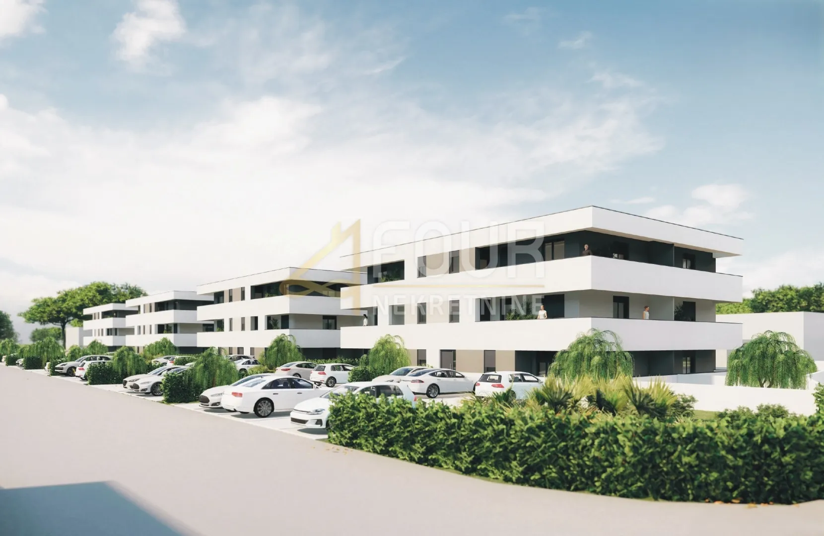 Istra, Pula - Šikići, moderna novogradnja, 1s+db - cover