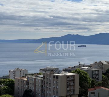 Rijeka, Podmurvice, 57.37m2, 2skl, lođa, pogled na more - cover