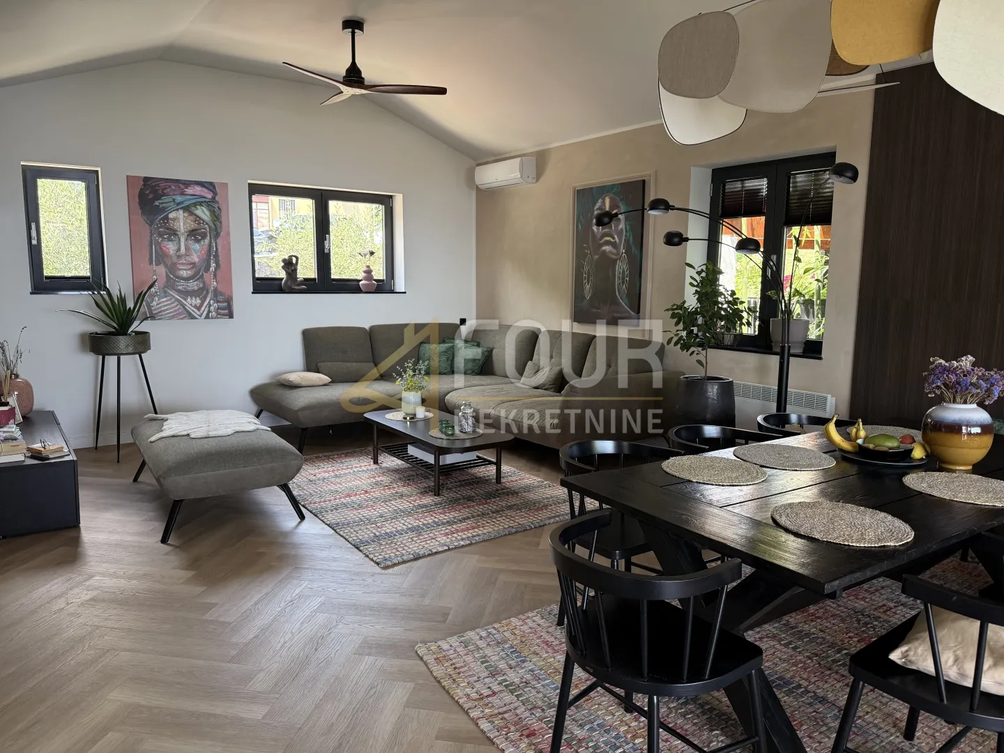 Lovran - okolica, samostojeća kuća, okućnica, panoramski pogled - cover