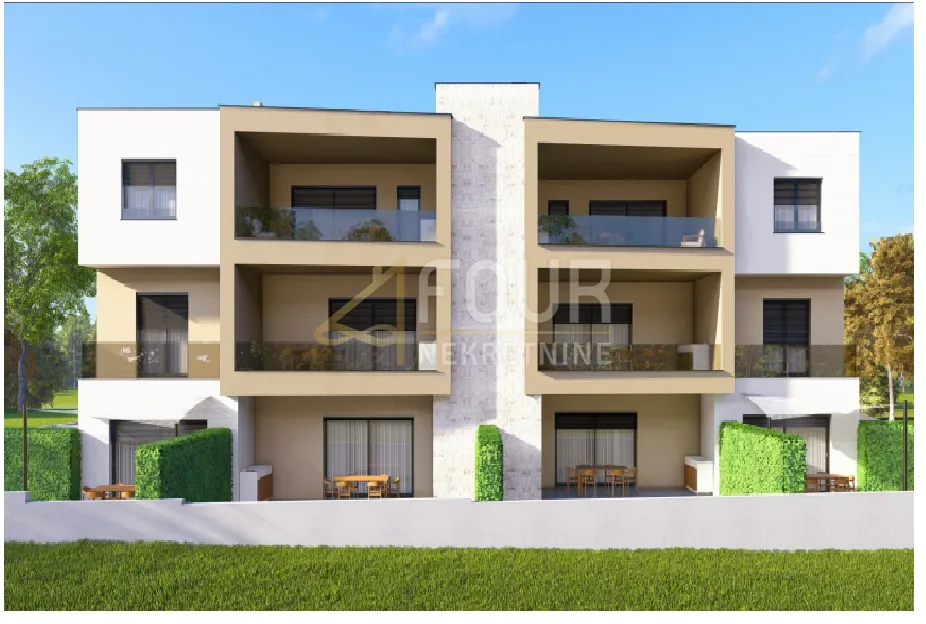 Istra, Vabriga, dvoetažni 3s+db, 100m2, novogradnja - cover