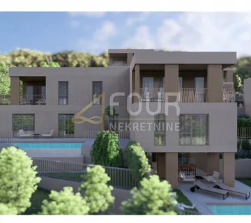 Kostrena, kvalitetna novogradnja, višeetažni 3s+db, bazen - cover