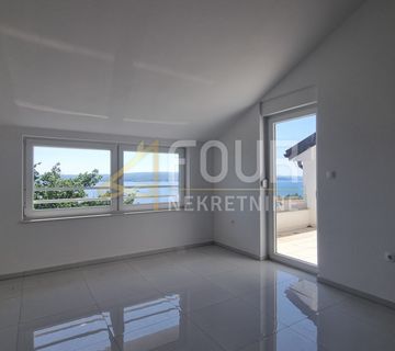 Crikvenica, novogradnja, 56.01m2, 2s+db, terasa, pogled na more - cover