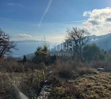 Opatija, Veprinac, građevinsko zemljište s panoramskim pogledom - cover