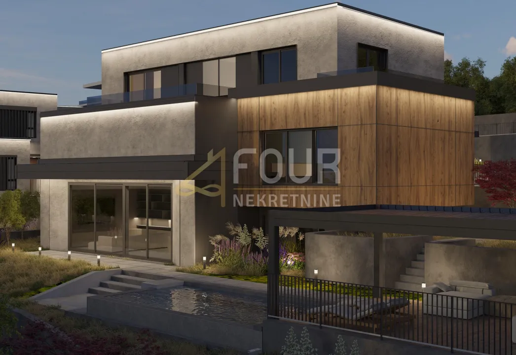 Opatija, projekt - moderna vila s bazenom i pogledom na more - cover