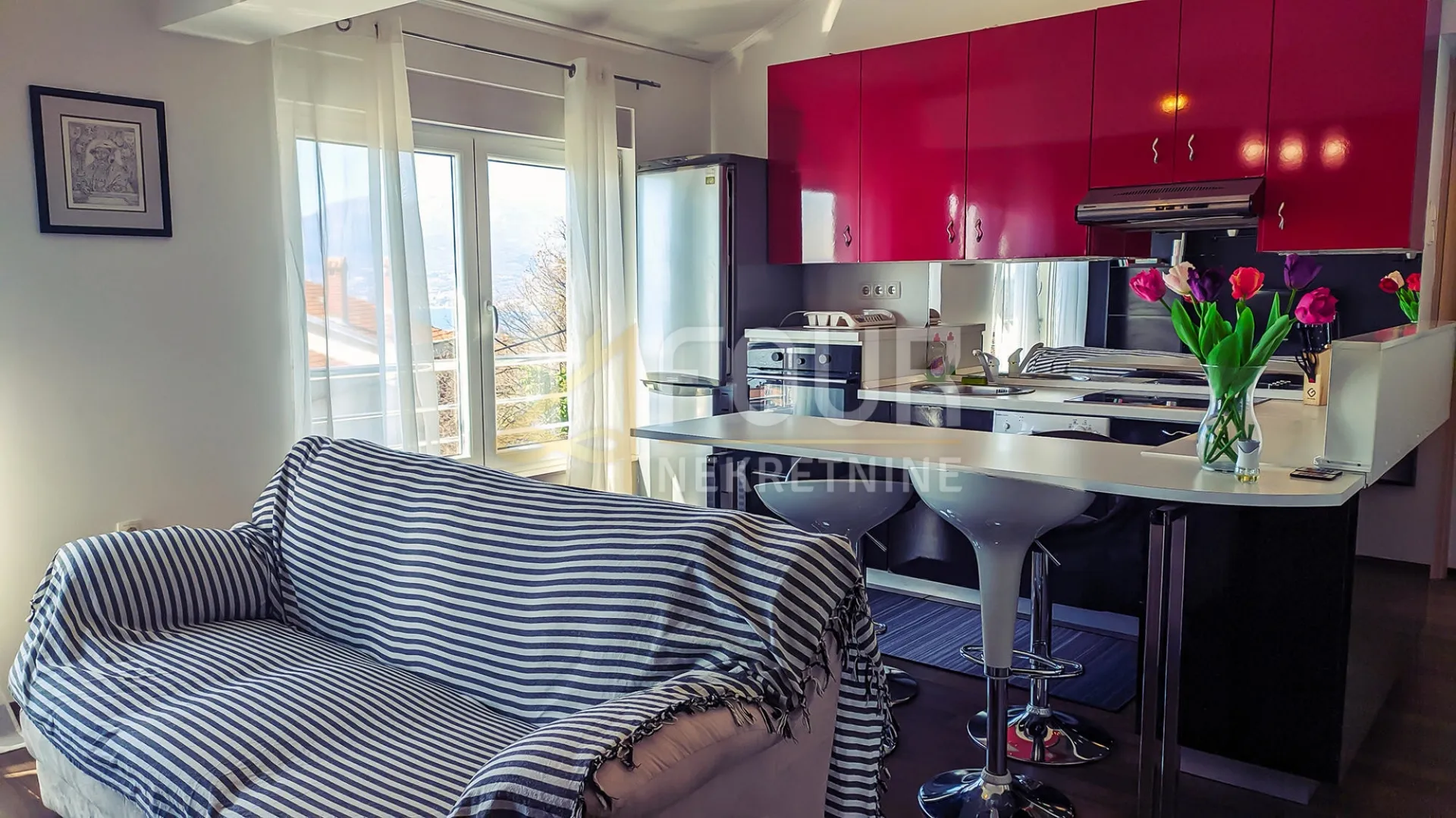 Najam, Rijeka, Zamet, 1s+db, 40m2, pogled na more - cover