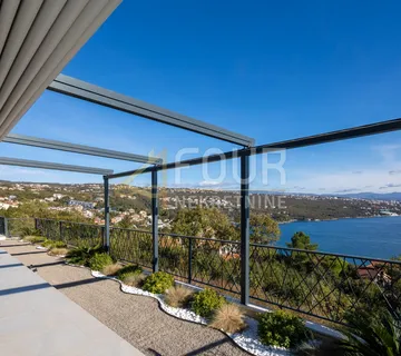 Opatija, Volosko, dvoetažni 4s+db, novogradnja, panoramski pogled - cover