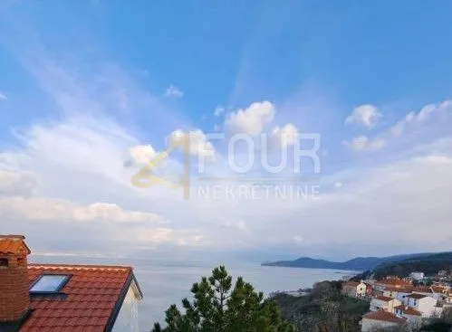 Otok Krk, Vrbnik - stara jezgra, kuća s pogledom na more - cover