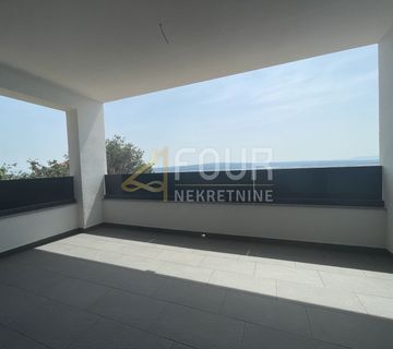 Crikvenica, Dramalj, novogradnja, 88.62m2, dvoetažni stan  - cover