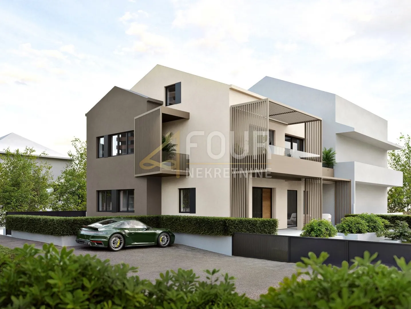 Rijeka, Trsat, dvoetažni 3s+db, terasa - cover