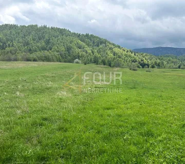 Gorski kotar, Mrkopalj-okolica, zemljište- dio građevinsko i dio poljoprivredno - cover