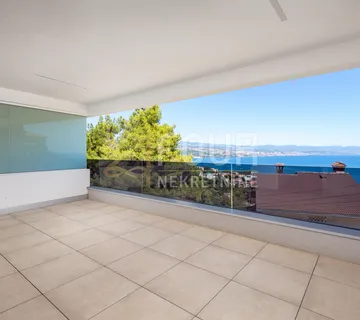 Opatija, vrhunska novogradnja, 2s+db, pogled na more