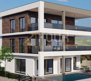 Otok Krk, Vrbnik, novogradnja, 95.95m2, 2s+db, velika terasa - cover