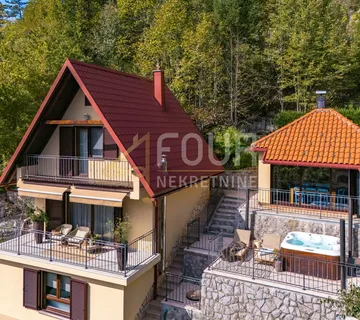 Gorski kotar, Fužine- Lič, kuća s wellnessom i konobom, turistički potencijal - Lič, Fužine