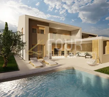 Istra, Vodnjan, novogradnja, kuća s bazenom, 260m2 - cover