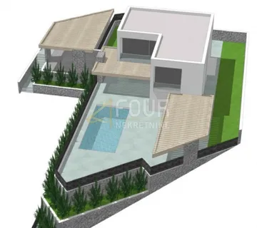 Bribir, građevinsko zemljište 562m2 - Bribir, Vinodolska općina