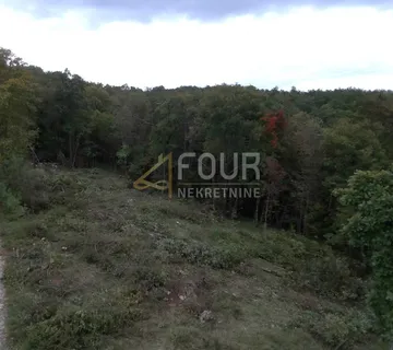 Kastav, građevinsko zemljište, 615m2, projekt kuće s bazenom - cover