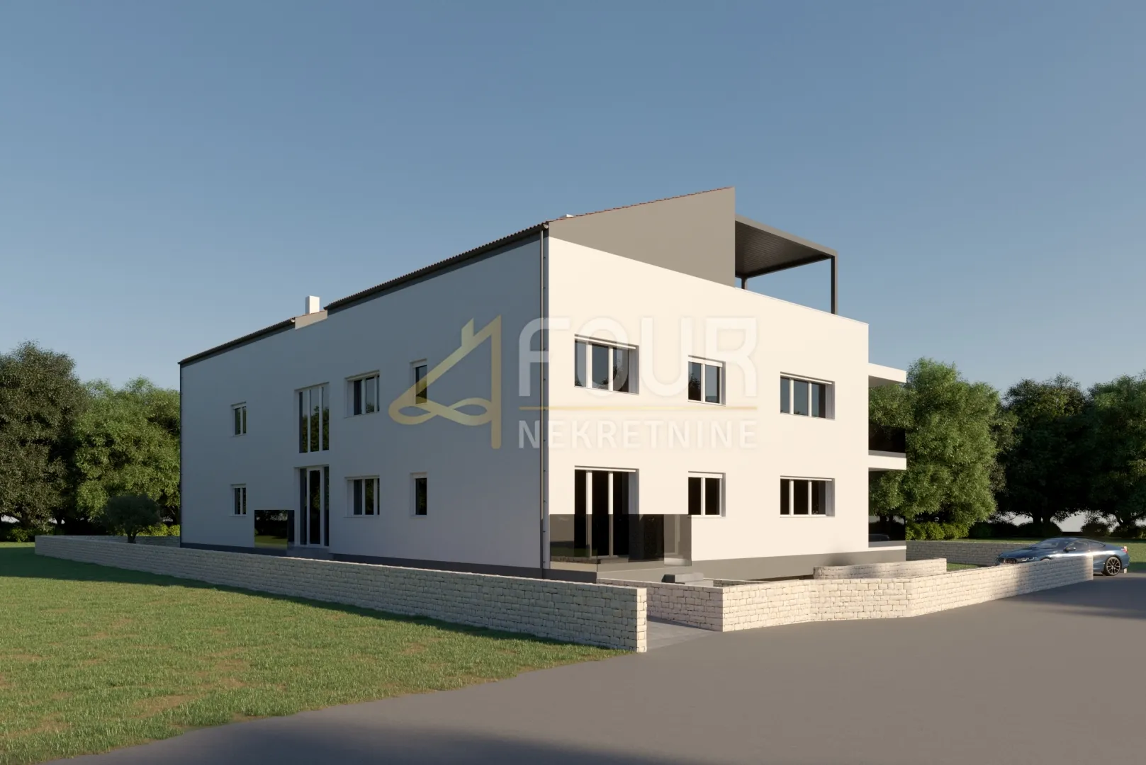 Istra, Rovinj, dvoetažni 3s+db, 124.27m2, novogradnja - cover