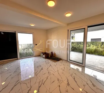 Opatija, Pobri, novogradnja, 102.61m2, 2s+db, terasa, okućnica - cover