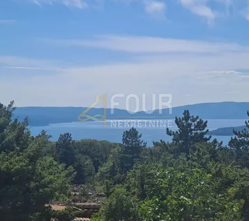 Otok Krk, Punat, poljoprivredno zemljište 4.140m2, pogled na more - cover