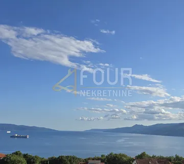 Najam, Rijeka, Martinkovac, 1-sobni stan, velika terasa, pogled na more - cover