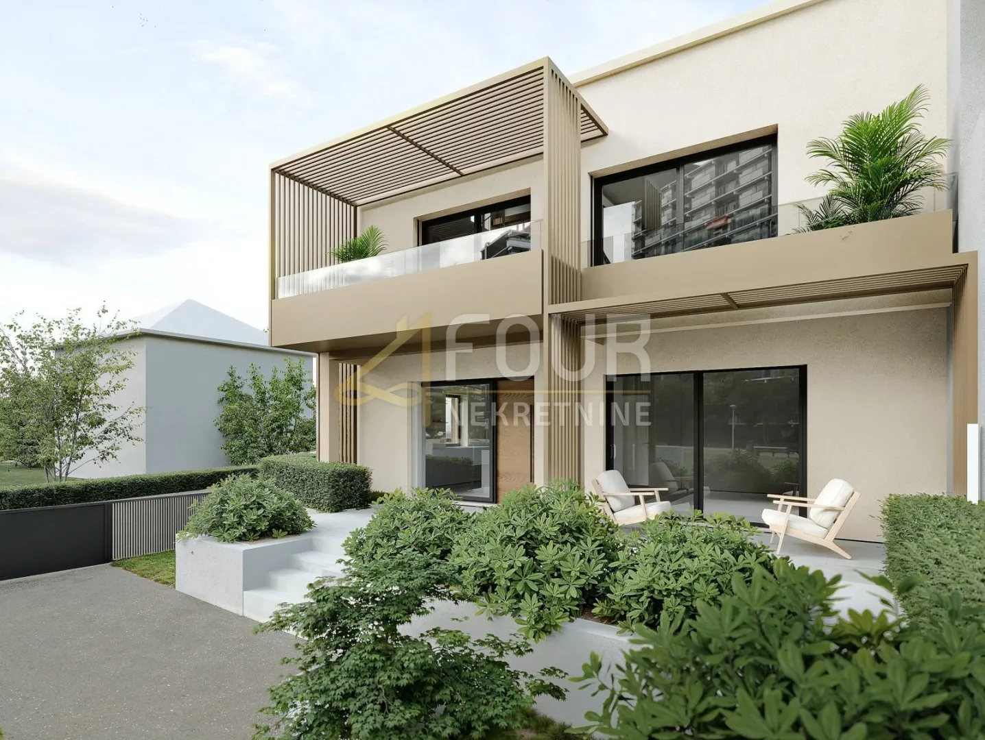 Rijeka, Trsat, 3s+db, terasa, okućnica - cover