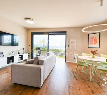 Opatija, Ika - okolica, 65.57m2, moderan stan, 1s+db, pogled na more - Ika, Opatija