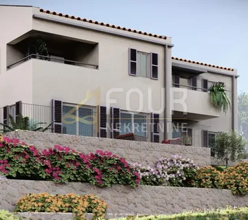 Otok Cres, Cres, moderna novogradnja, 92.91m2, 2s+db, pogled na more