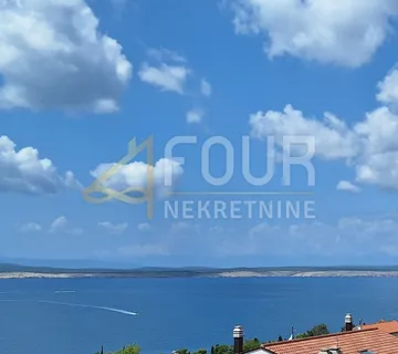 Crikvenica, 49.73m2, 1s+db, lođa, pogled na more