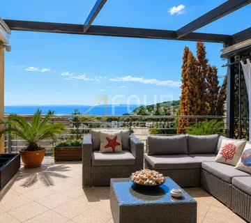 Ičići, 2s+db, 91.82m2, terasa, pogled na more - Ičići, Opatija