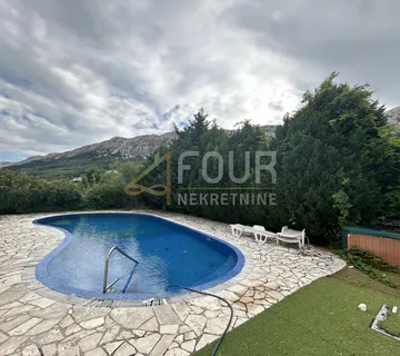 Otok Krk, Baška - okolica, 108.28m2, 3s+db, bazen na korištenje