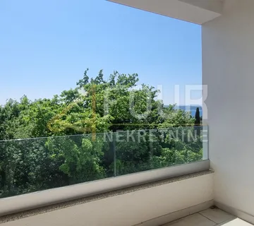 Crikvenica, novogradnja, 54.68m2, 2s+db, lođa, pogled na more - cover