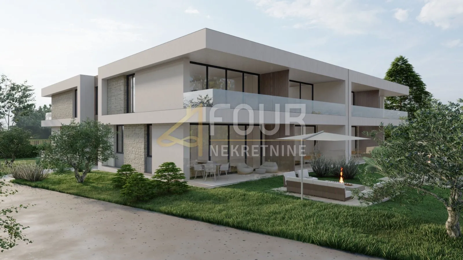 Istra, Rovinj - okolica, moderna novogradnja, 66.50m2, 1s+db, terasa - cover