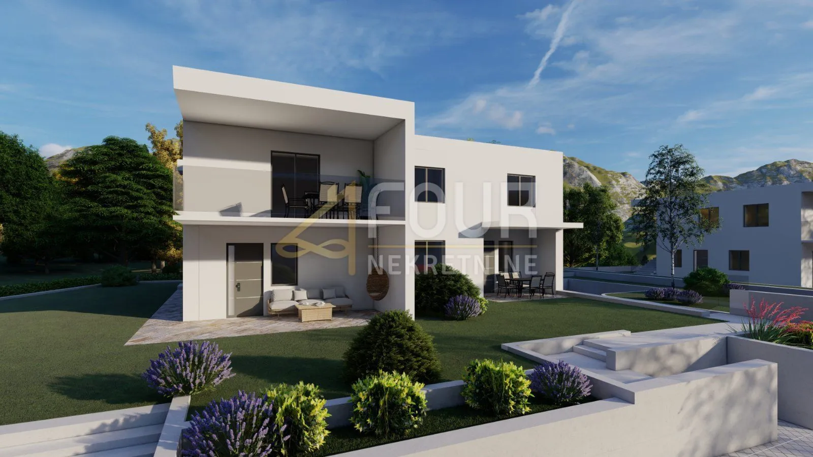 Kastav, novogradnja, 3s+db, balkon, okućnica 100m2 - cover