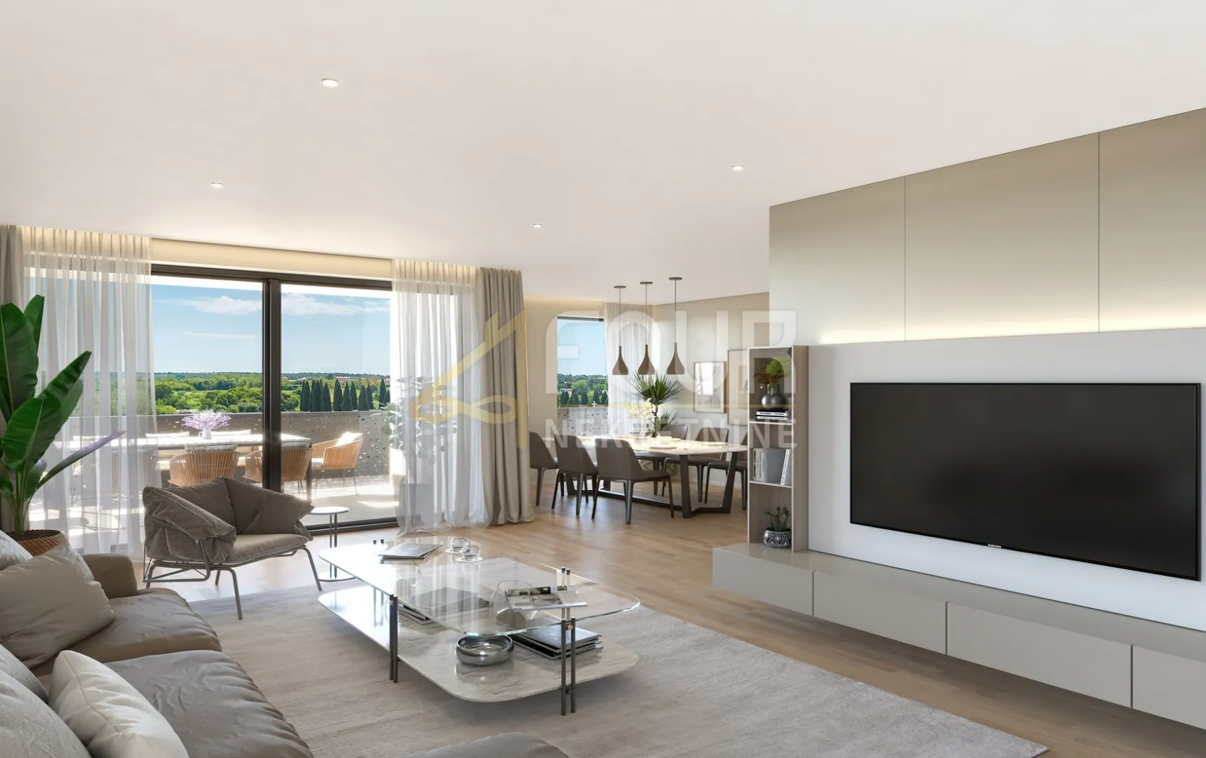 Istra, Umag novogradnja, 2s+db, 71.40m2, terasa - cover