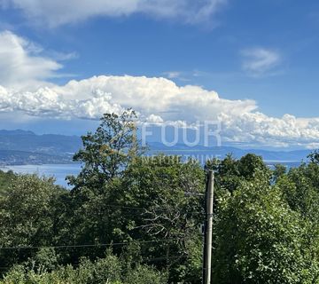 Opatija - okolica, Veprinac, građevinsko zemljište 801m2 sa započetom gradnjom - cover